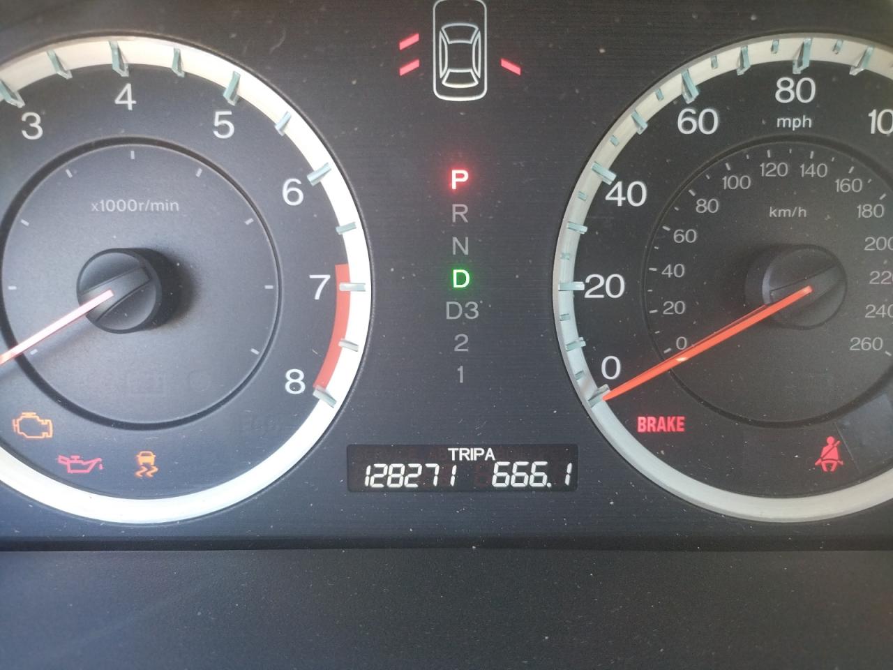 Photo 8 from auction – 2011 HONDA ACCORD LXP with VIN 1HGCP2F44BA150710