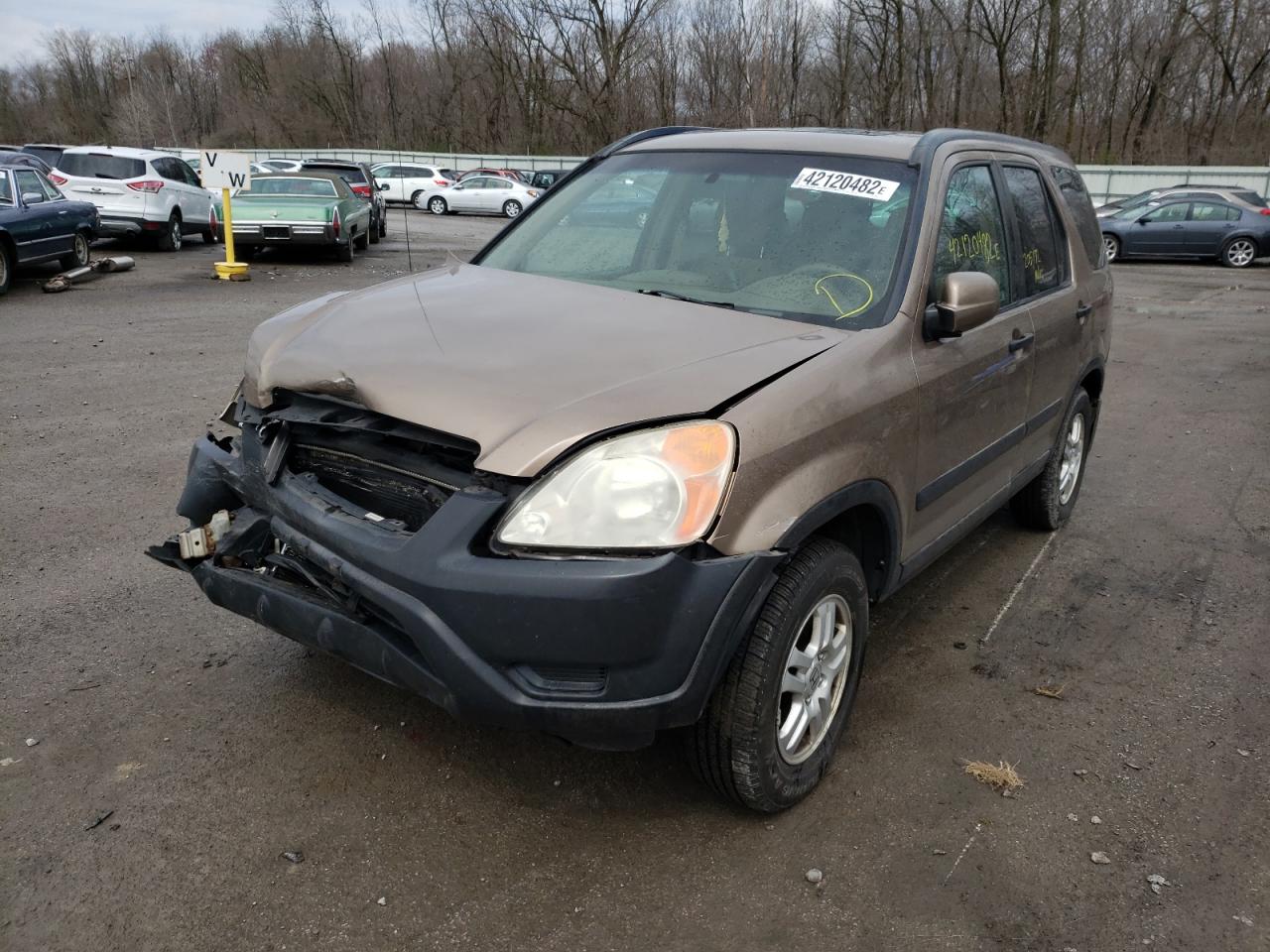 Photo 2 from auction – 2003 HONDA CR-V EX with VIN SHSRD78853U126013