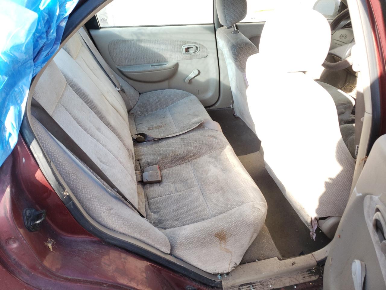 Photo 6 from auction – 2003 KIA SPECTRA BA with VIN KNAFB121435251088