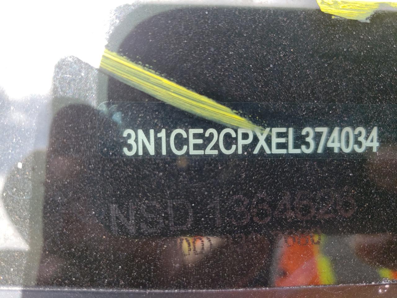 Photo 10 from auction – 2014 NISSAN VERSA with VIN 3N1CE2CPXEL374034