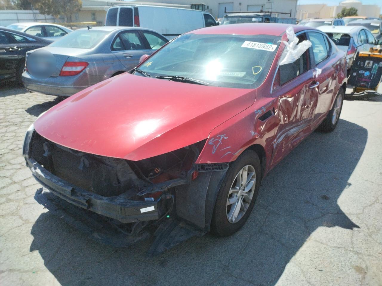 Photo 2 from auction – 2012 KIA OPTIMA LX with VIN 5XXGM4A7XCG076608