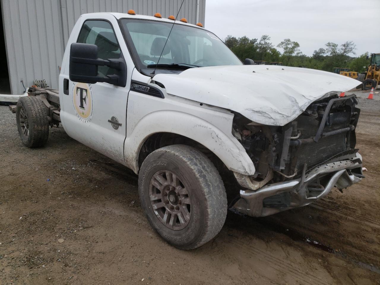FORD F350 SUPER 2011 with VIN 1FDRF3ETXBEA52389 - Photo from auction