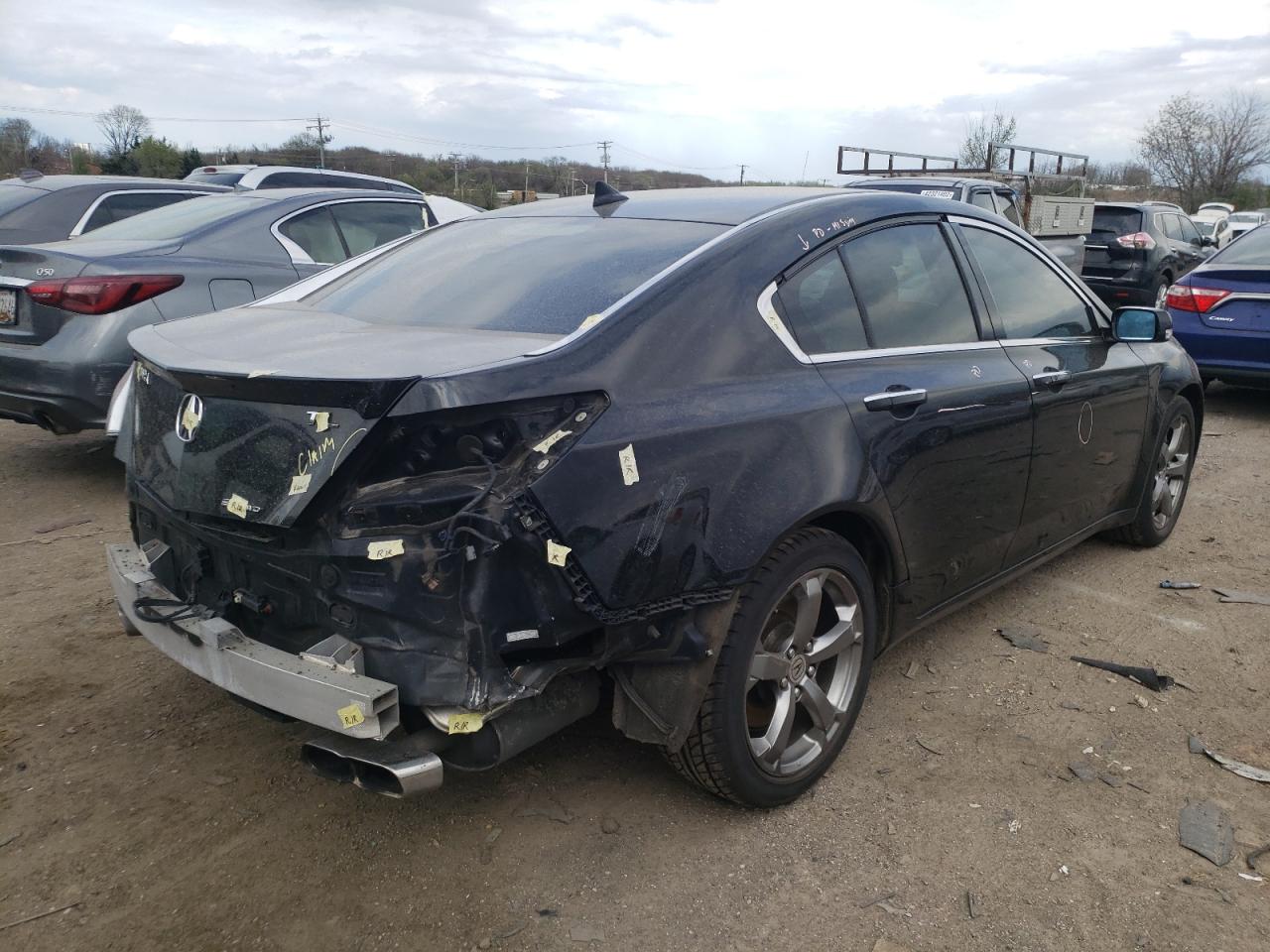 Photo 4 from auction – 2011 ACURA TL with VIN 19UUA9F51BA001033