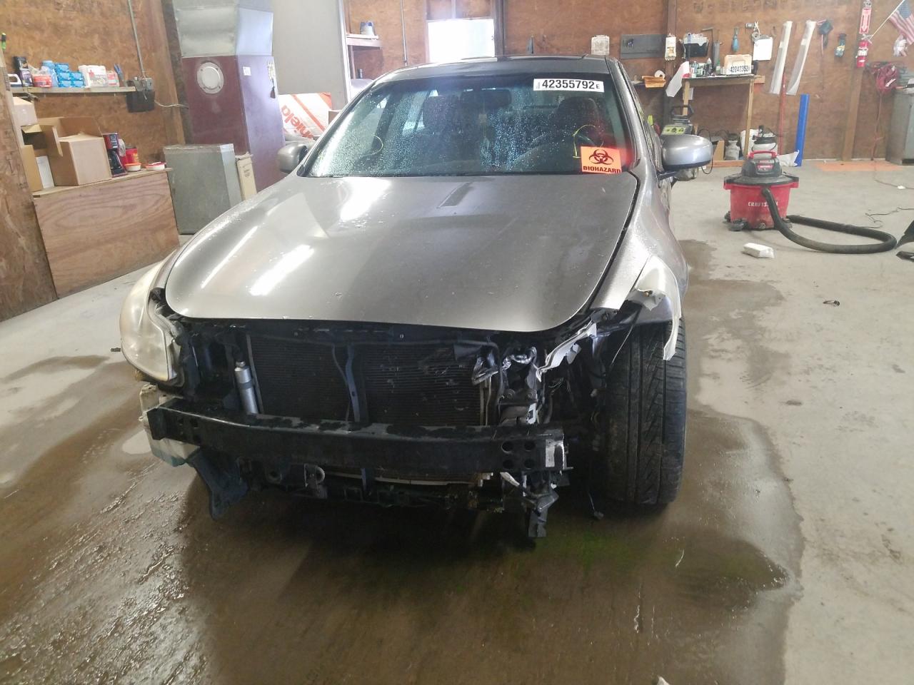 Photo 9 from auction – 2007 INFINITI G35 with VIN JNKBV61E57M708575
