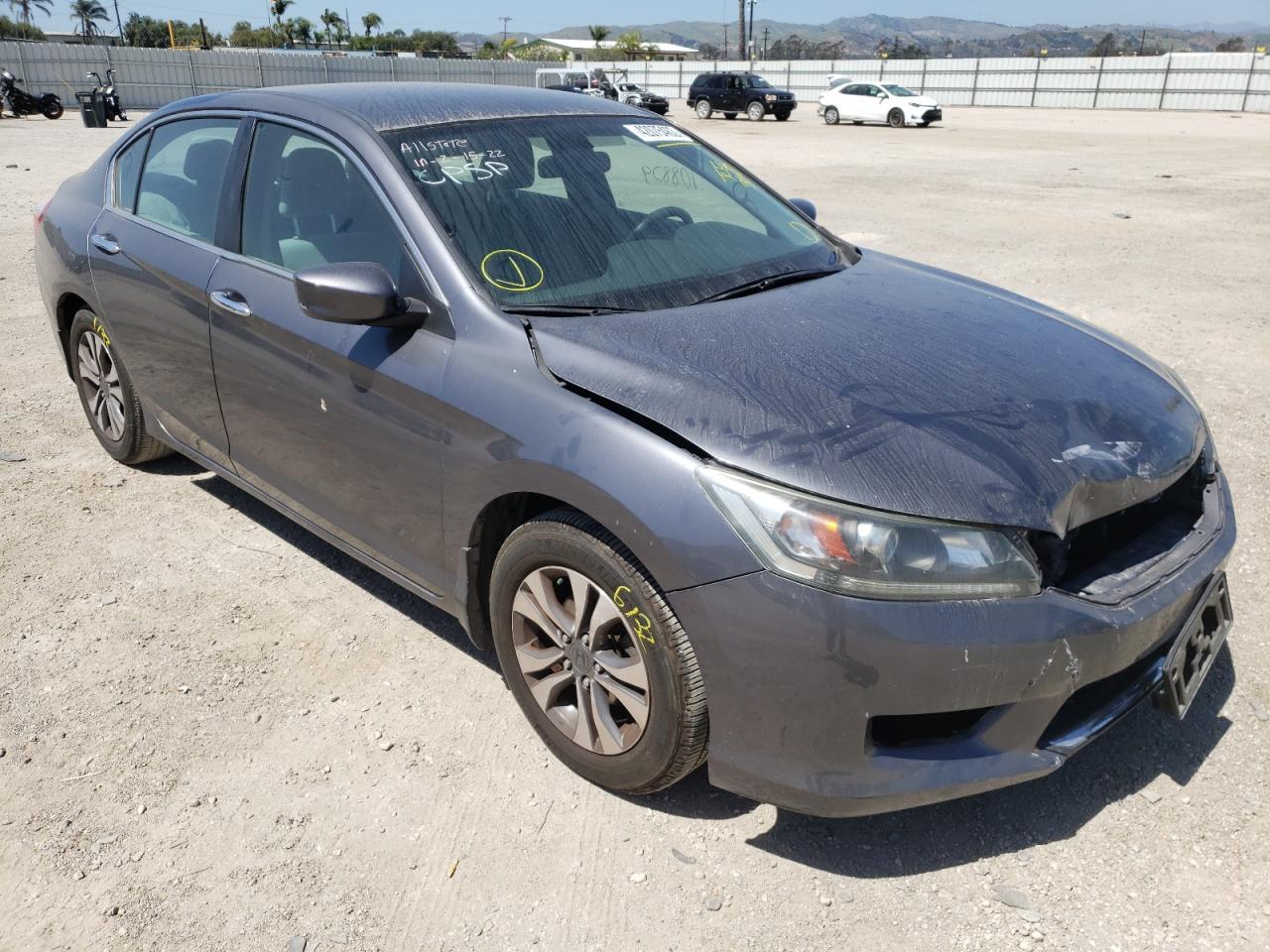 HONDA ACCORD 2013 with VIN 1HGCR2F38DA121750 - Photo from auction