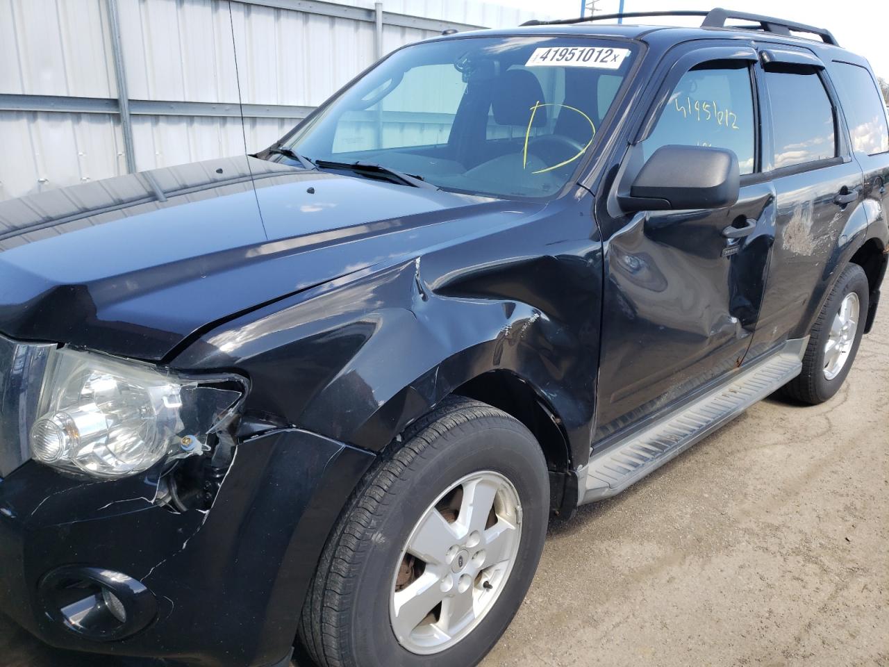 Photo 9 from auction – 2011 FORD ESCAPE XLT with VIN 1FMCU9DG9BKA77661