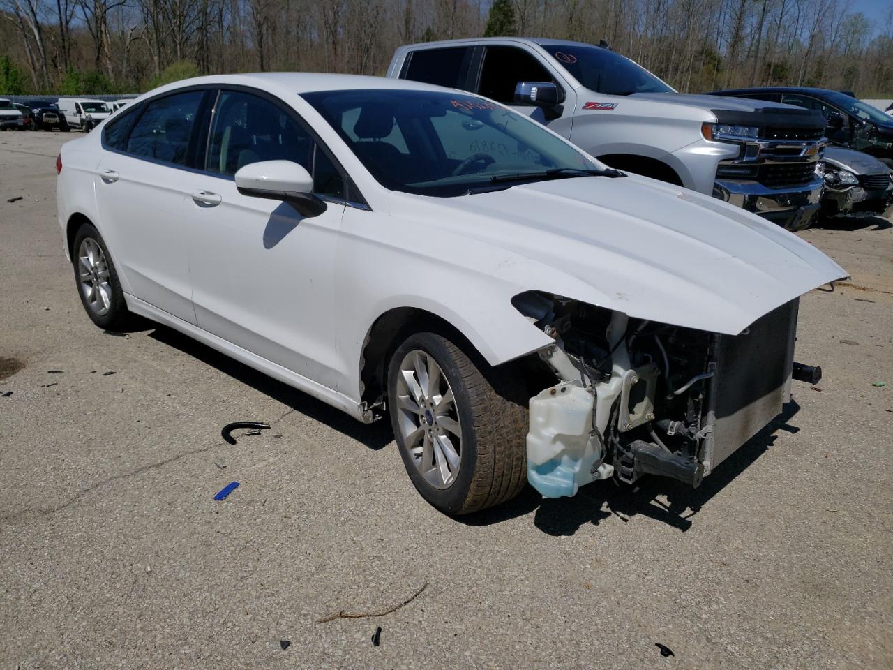 FORD FUSION SE 2017 with VIN 3FA6P0H76HR176916 - Photo from auction