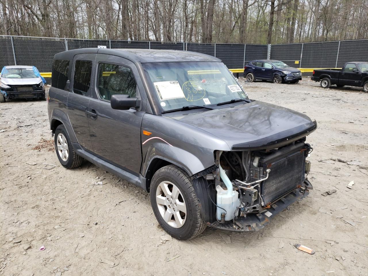 Photo 1 from auction – 2010 HONDA ELEMENT EX with VIN 5J6YH2H77AL005716