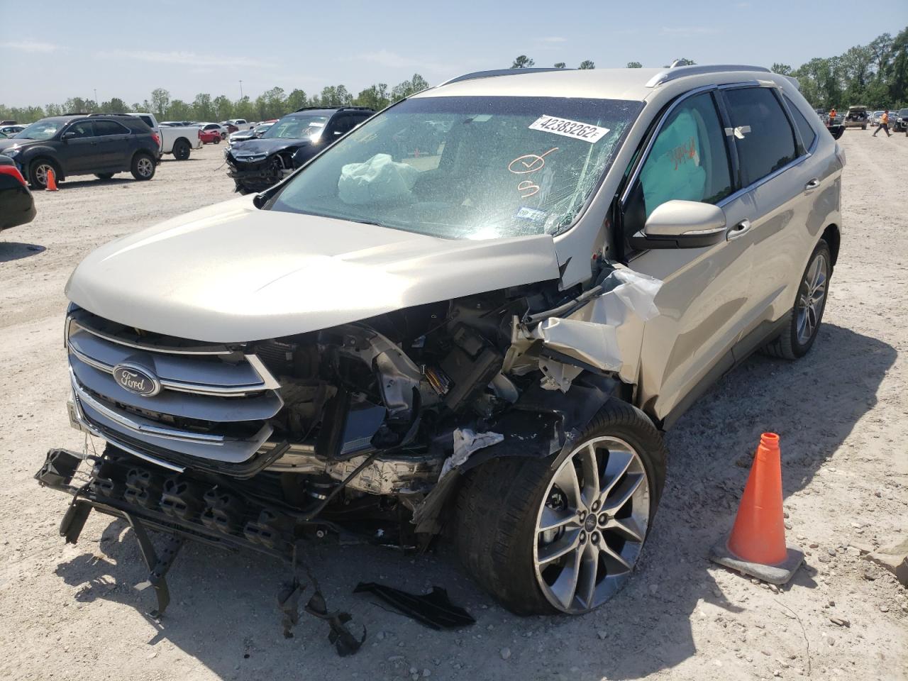 Photo 2 from auction – 2017 FORD EDGE TITAN with VIN 2FMPK3K90HBC54674