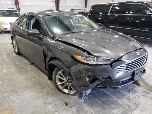 FORD FUSION SE 2020 with VIN 3FA6P0HD8LR181033 - Photo from auction