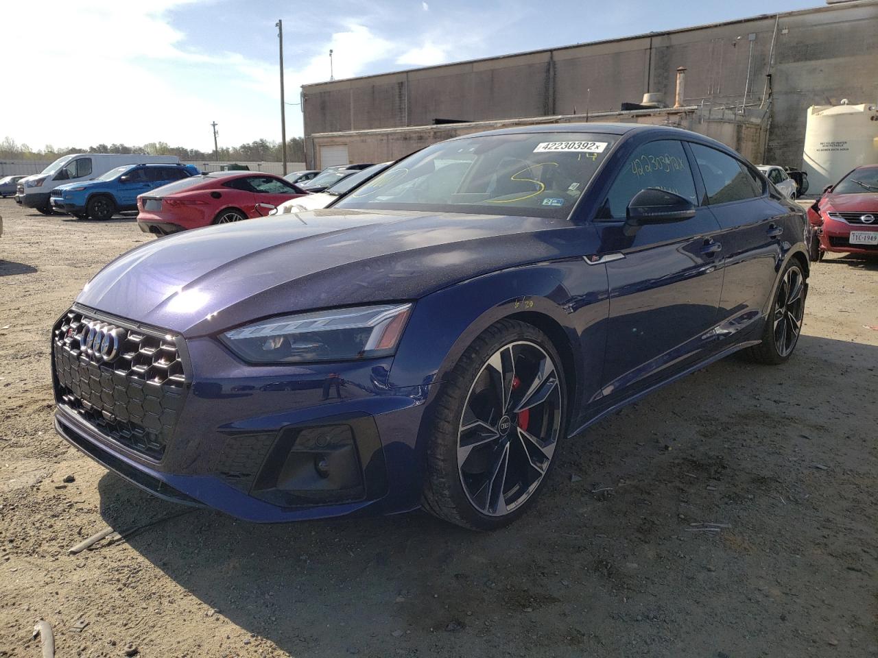 Photo 2 from auction – 2021 AUDI S5 PREMIUM with VIN WAUC4CF56MA026718