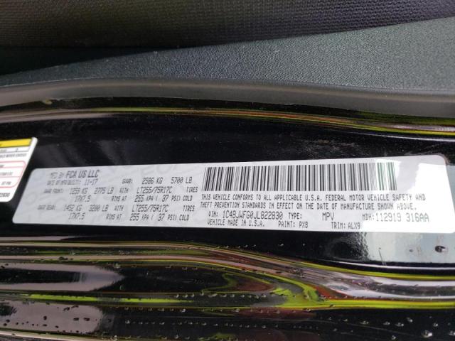 Photo 10 from auction – 2018 JEEP WRANGLER U with VIN 1C4BJWFG0JL822830
