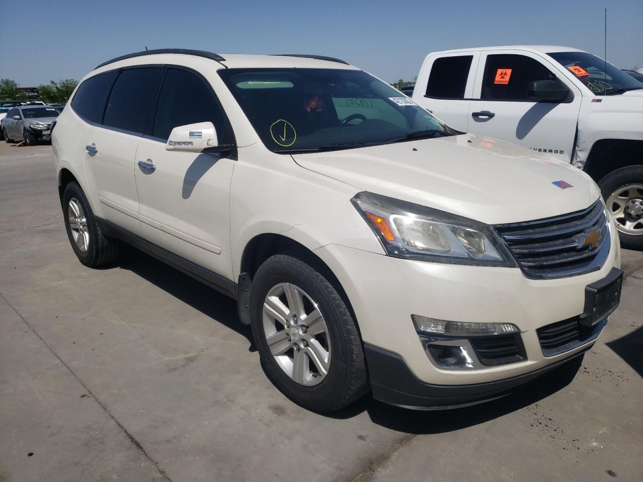 CHEVROLET TRAVERSE L 2014 with VIN 1GNKRGKD2EJ148103 - Photo from auction