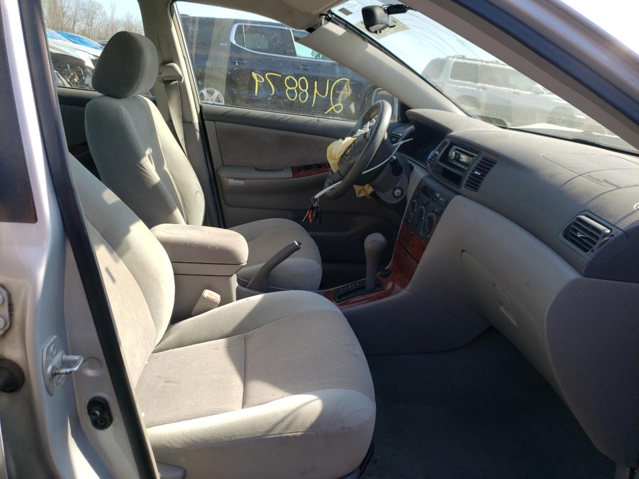 Photo 5 from auction – 2008 TOYOTA COROLLA CE with VIN 2T1BR32E48C918148