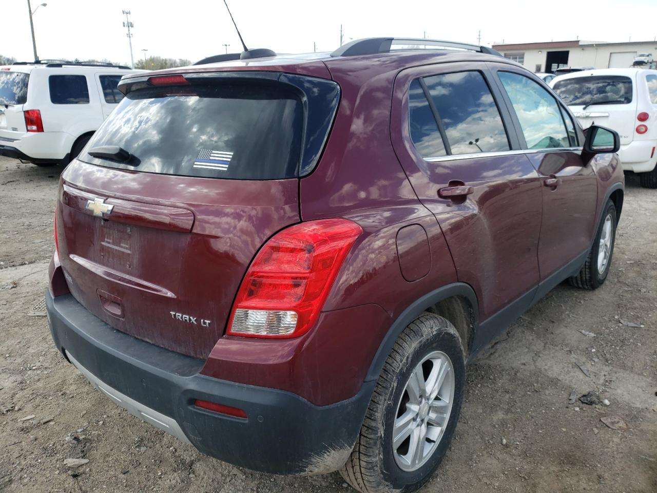 Photo 4 from auction – 2016 CHEVROLET TRAX 1LT with VIN 3GNCJLSB4GL255510