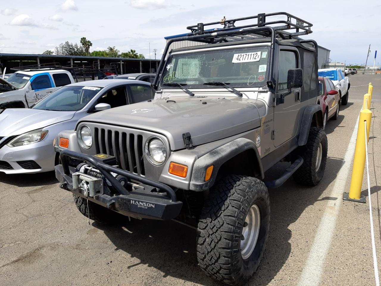 Photo 2 from auction – 2001 JEEP WRANGLER / with VIN 1J4FA49S91P336624