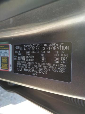 Photo 10 from auction – 2016 KIA SOUL + with VIN KNDJP3A53G7375510