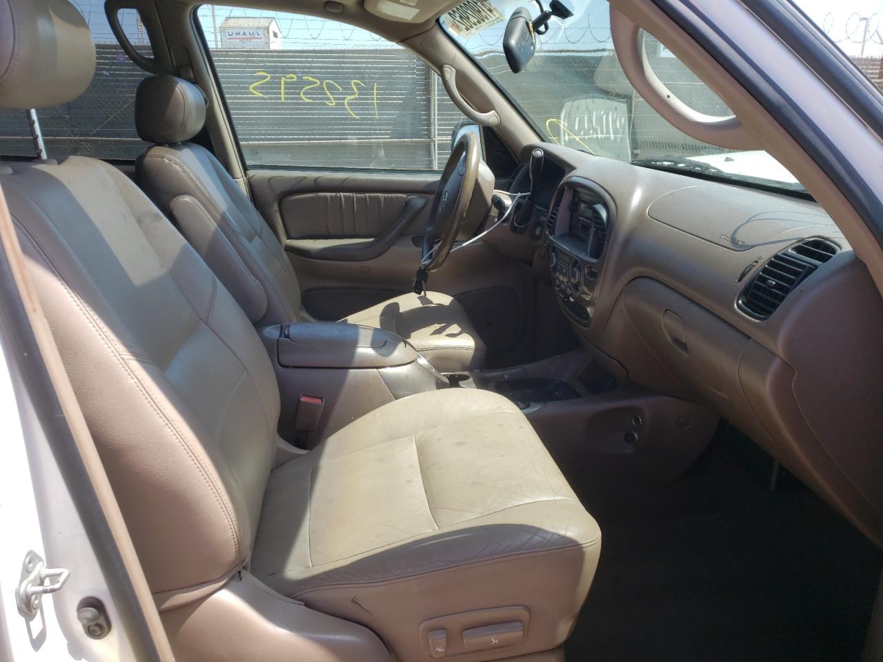 Photo 5 from auction – 2004 TOYOTA SEQUOIA LI with VIN 5TDZT38A84S210796