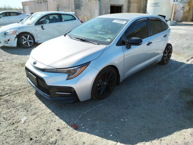 Photo 2 from auction – 2021 TOYOTA COROLLA SE with VIN 5YFS4MCE7MP070912