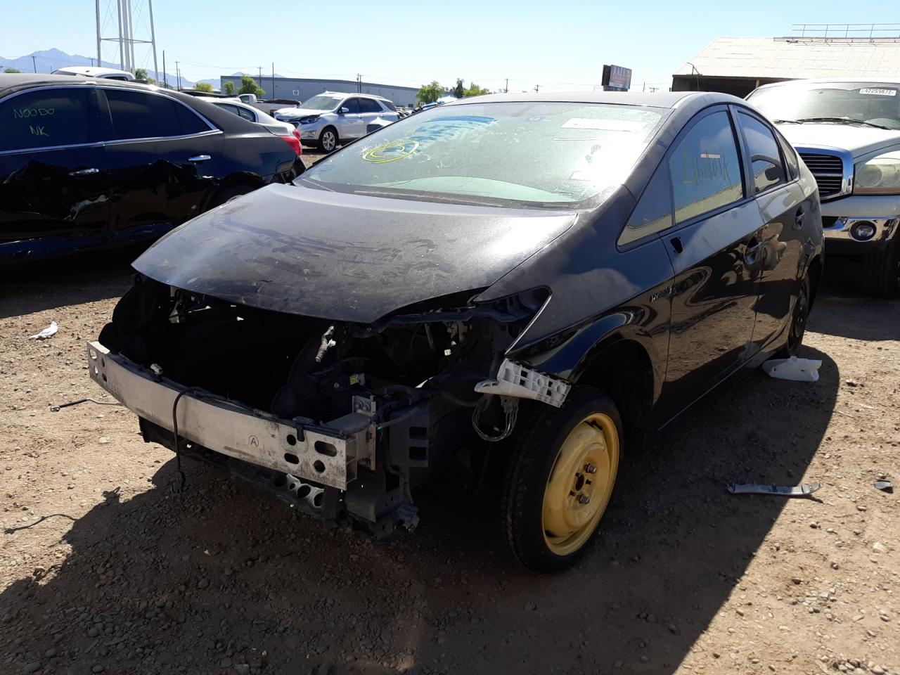 Photo 2 from auction – 2014 TOYOTA PRIUS with VIN JTDKN3DU7E1816746