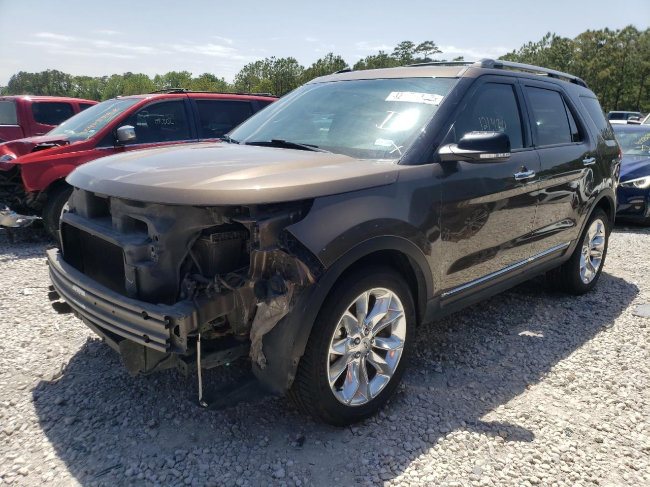 Photo 2 from auction – 2015 FORD EXPLORER X with VIN 1FM5K7D83FGC49073