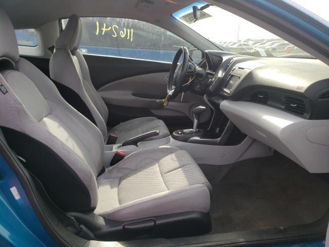 Photo 5 from auction – 2011 HONDA CR-Z EX with VIN JHMZF1D66BS012847