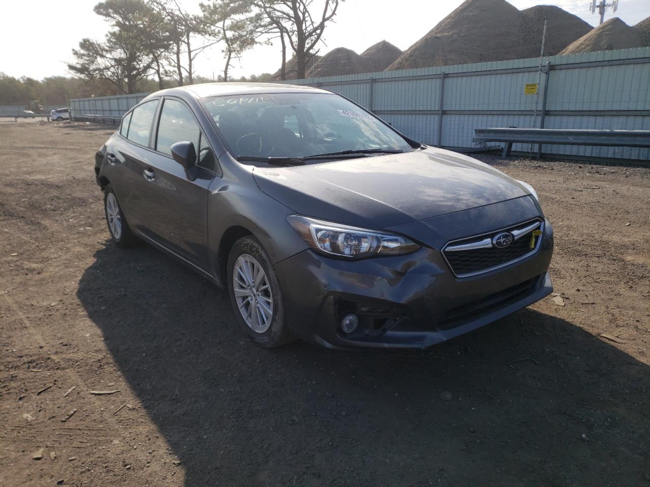 SUBARU IMPREZA PR 2018 with VIN 4S3GKAD67J3602875 - Photo from auction