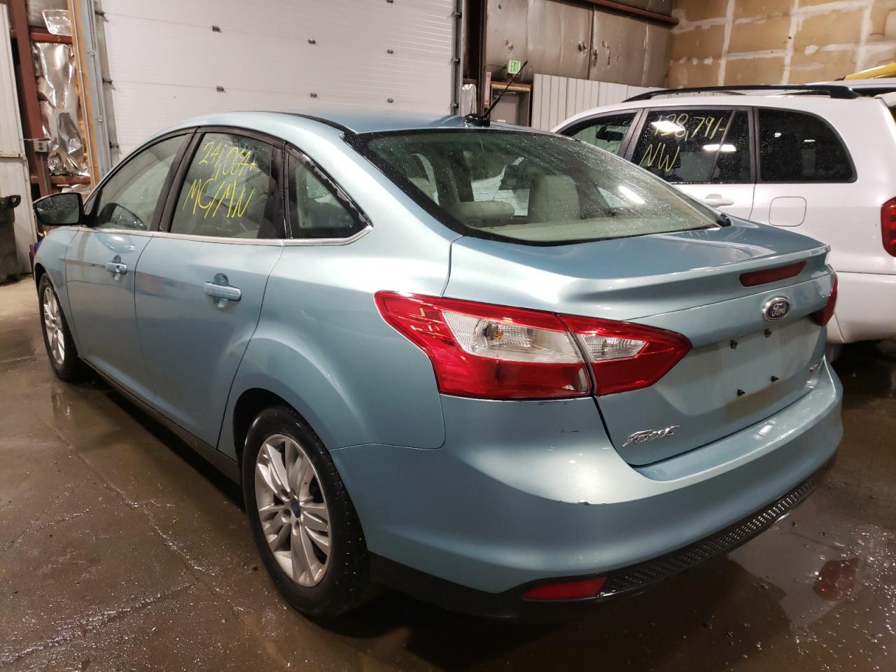 Photo 3 from auction – 2012 FORD FOCUS SEL with VIN 1FAHP3H27CL237793