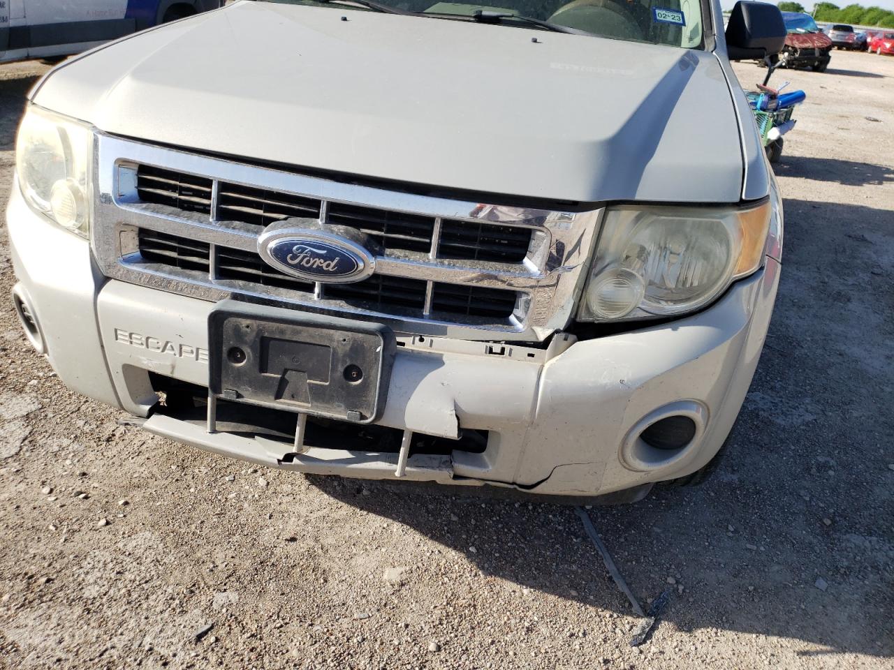Photo 9 from auction – 2008 FORD ESCAPE XLS with VIN 1FMCU02Z08KA06289