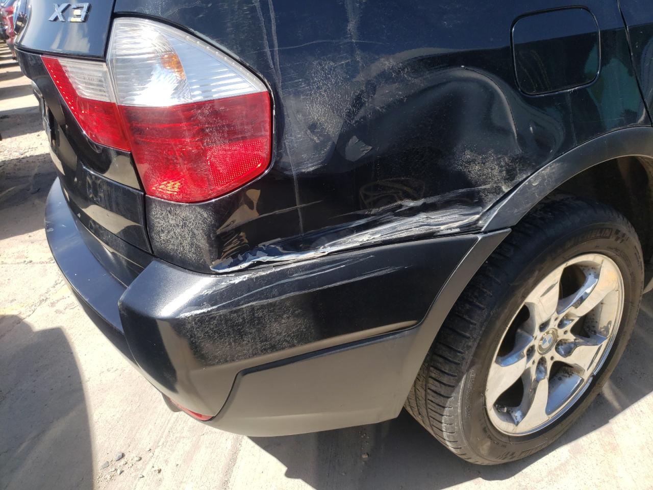 Photo 9 from auction – 2007 BMW X3 3.0SI with VIN WBXPC93477WF23215