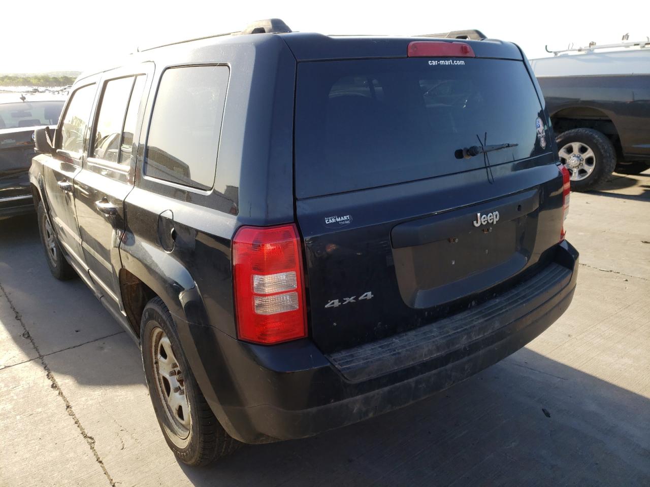 Photo 3 from auction – 2012 JEEP PATRIOT SP with VIN 1C4NJRBB2CD672533
