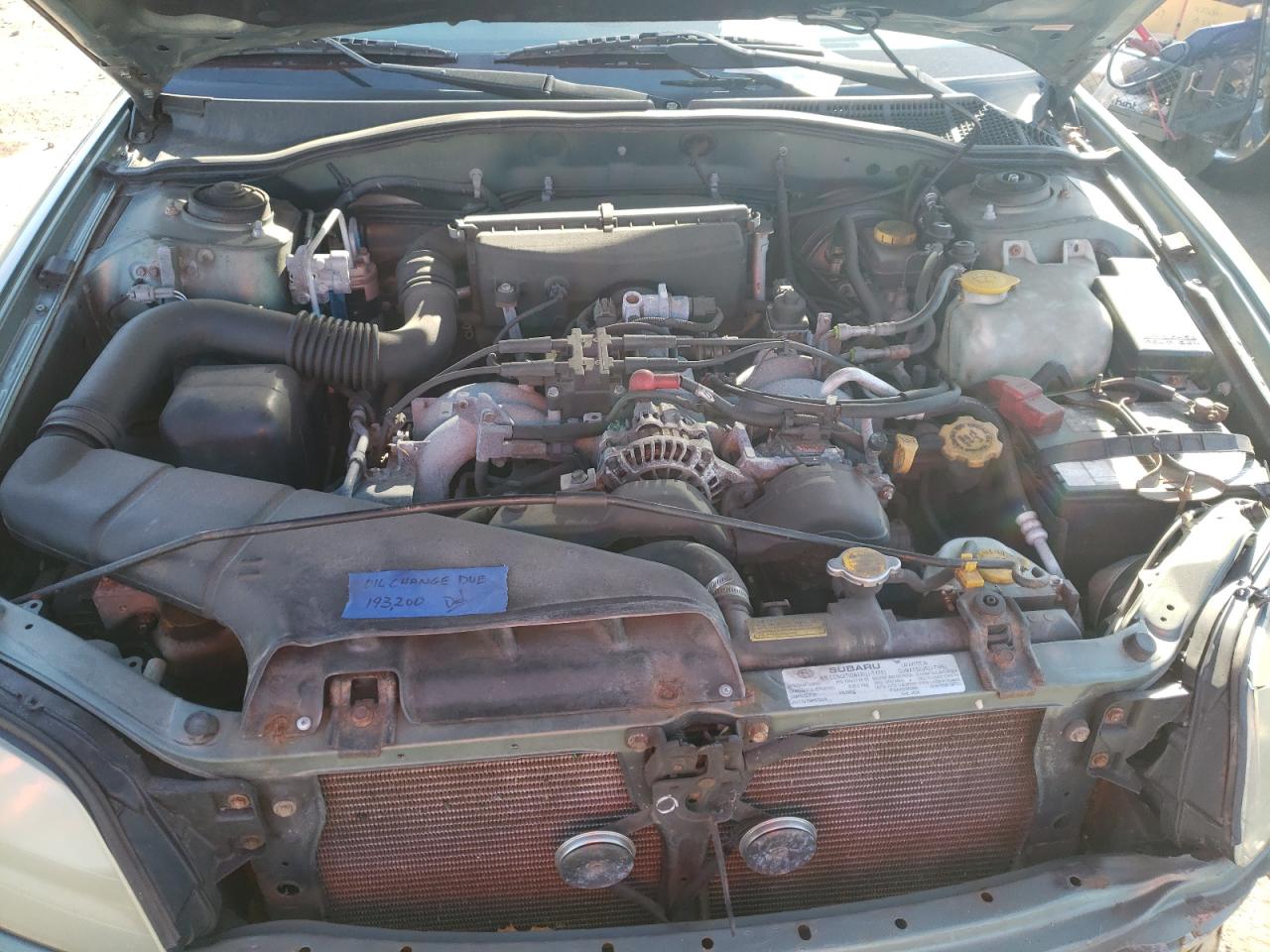 Photo 7 from auction – 2004 SUBARU LEGACY OUT with VIN 4S3BH675847638208