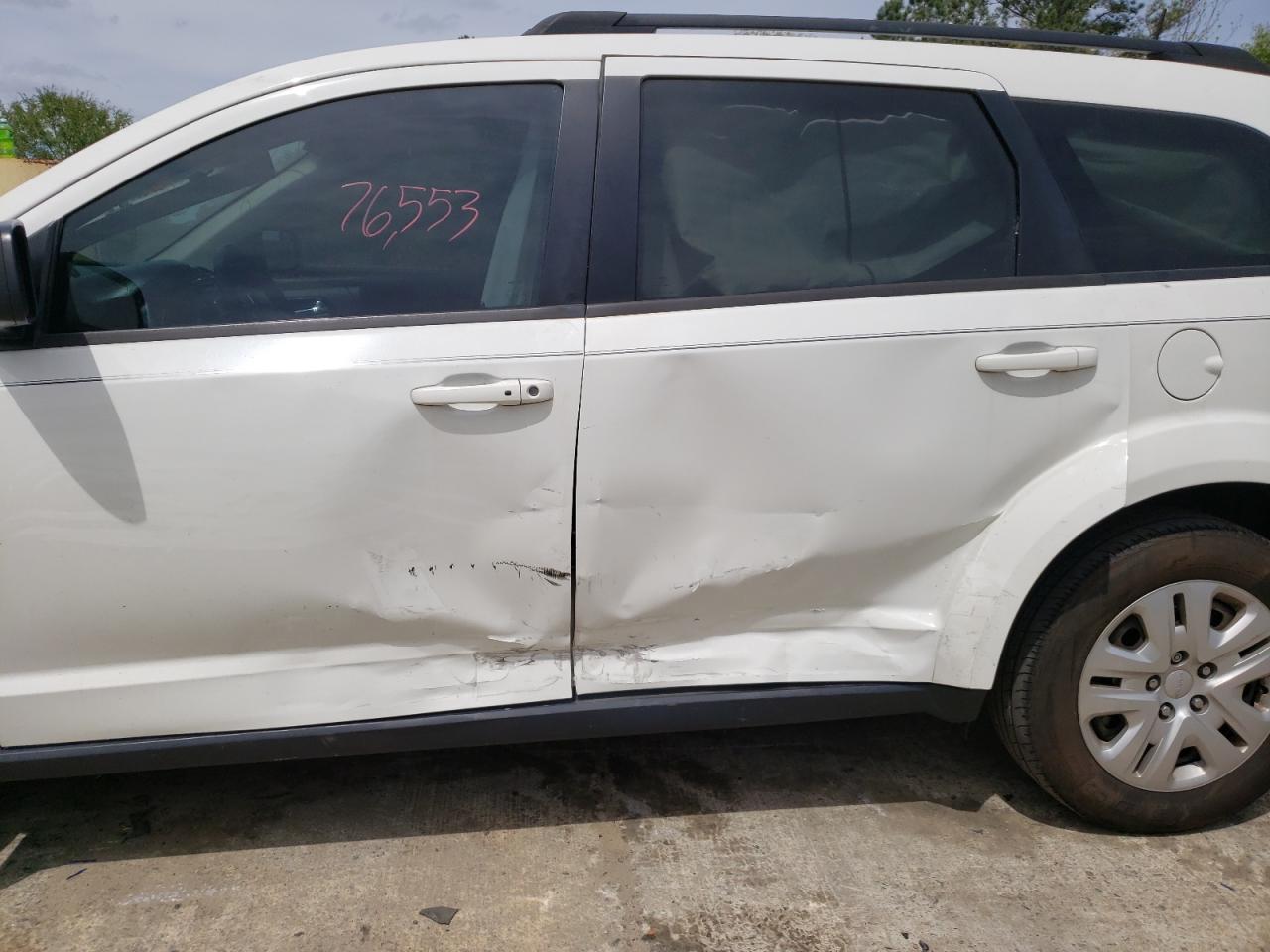 Photo 9 from auction – 2018 DODGE JOURNEY SE with VIN 3C4PDCAB2JT447485