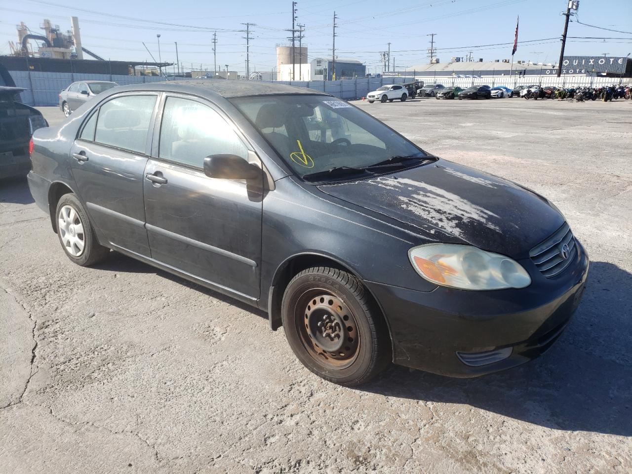 TOYOTA COROLLA CE 2003 with VIN 1NXBR32E23Z011048 - Photo from auction