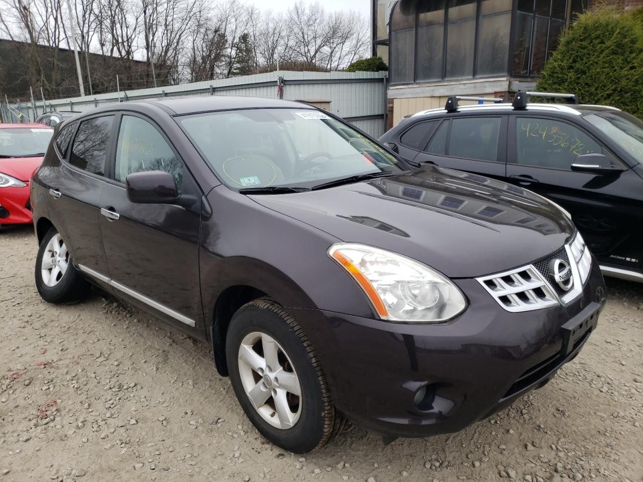 NISSAN ROGUE S 2013 with VIN JN8AS5MV8DW145134 - Photo from auction