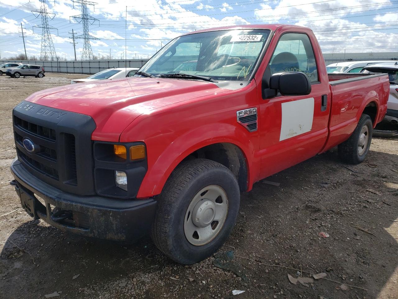 Photo 2 from auction – 2008 FORD F250 SUPER with VIN 1FTNF20588EB76532