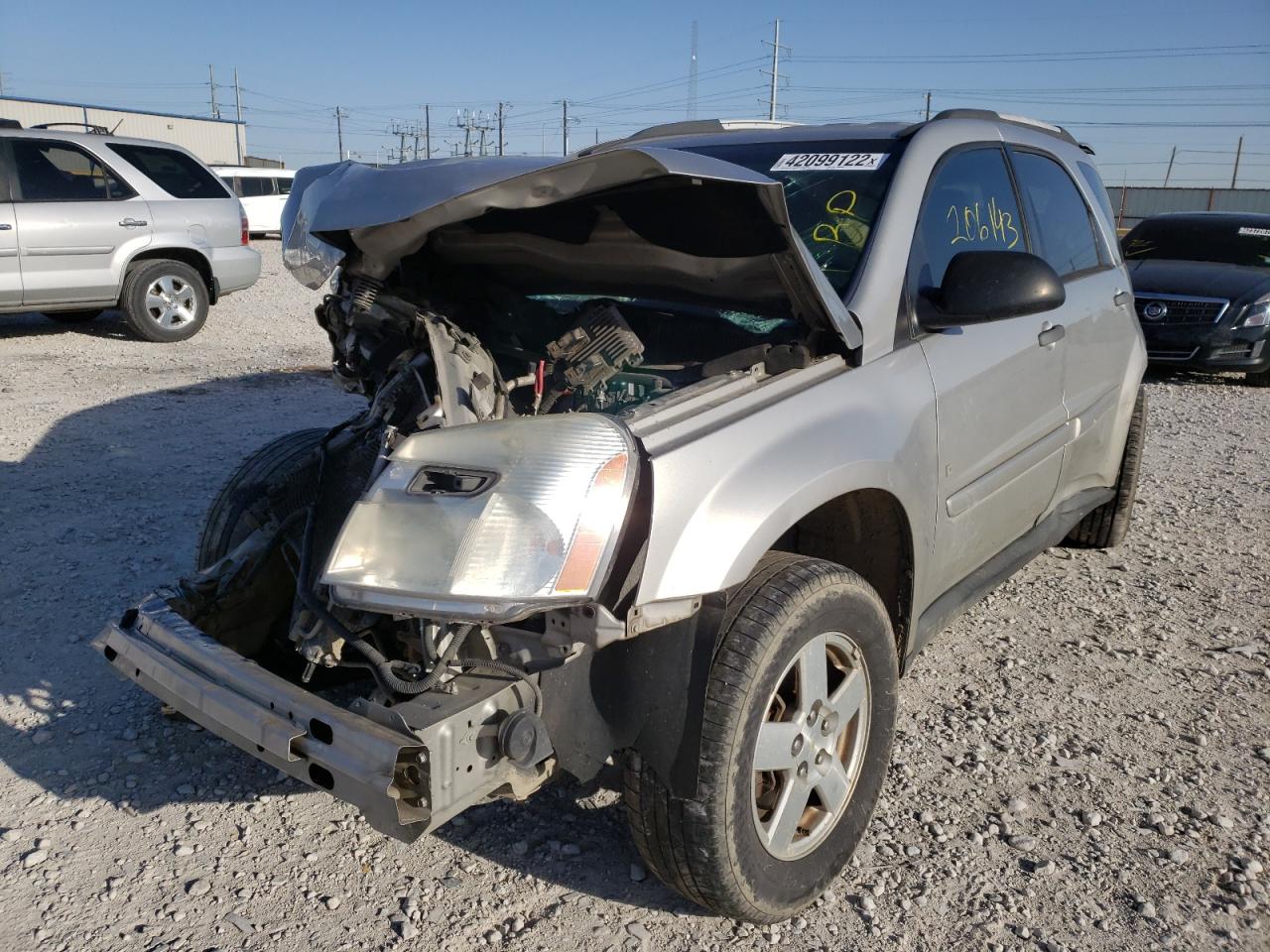 Photo 2 from auction – 2008 CHEVROLET EQUINOX LS with VIN 2CNDL13FX86347378