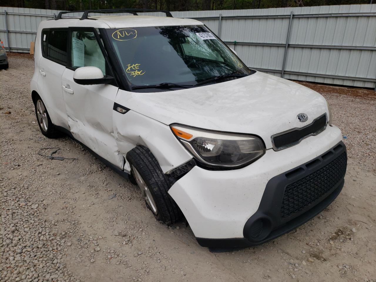 KIA SOUL 2014 with VIN KNDJN2A22E7004356 - Photo from auction