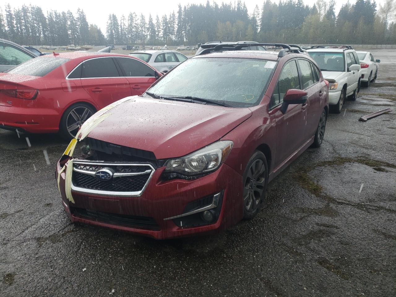 Photo 2 from auction – 2015 SUBARU IMPREZA SP with VIN JF1GPAY67F8254216