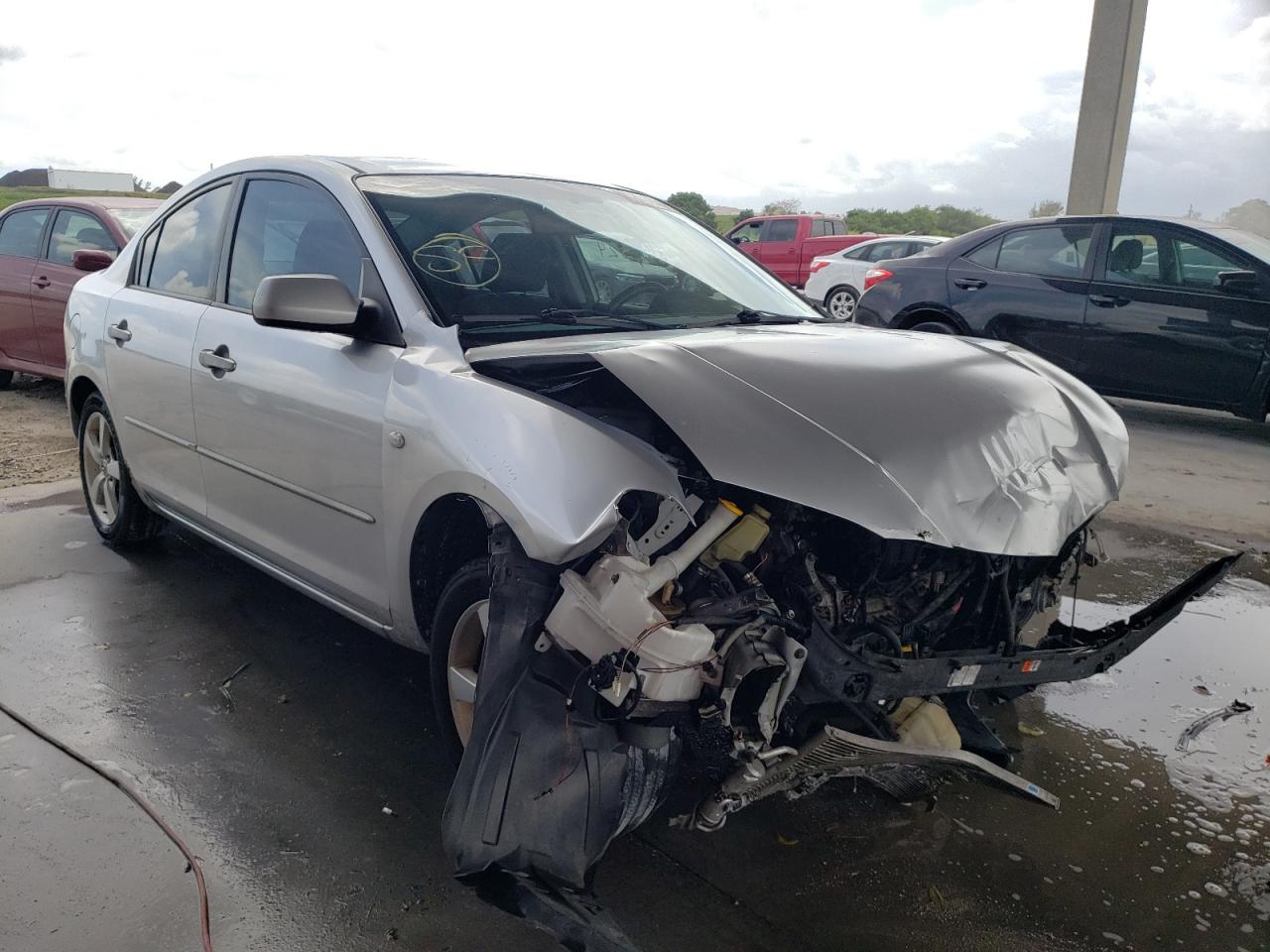 MAZDA 3 I 2005 with VIN JM1BK12FX51343586 - Photo from auction