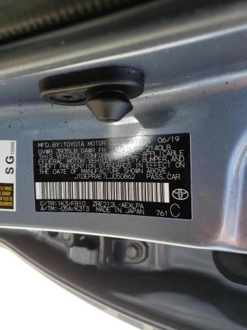 Photo 10 from auction – 2020 TOYOTA COROLLA LE with VIN JTDEPRAE7LJ050862