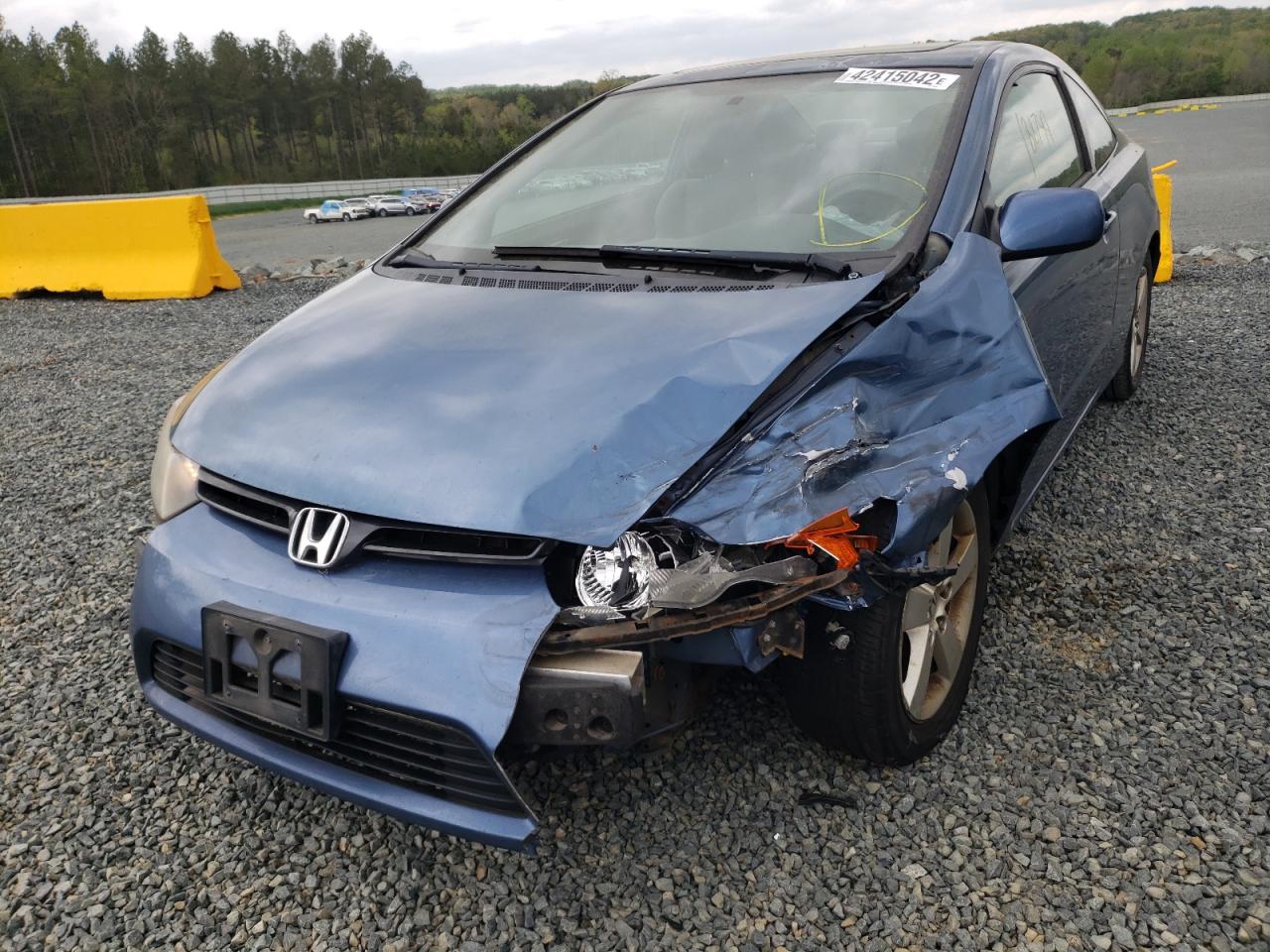 Photo 2 from auction – 2007 HONDA CIVIC EX with VIN 2HGFG11847H507586