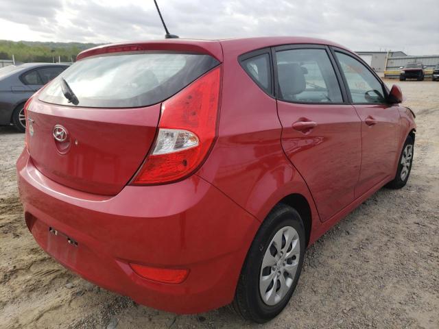 Photo 4 from auction – 2016 HYUNDAI ACCENT SE with VIN KMHCT5AE7GU296192