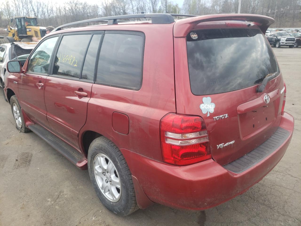 Photo 3 from auction – 2002 TOYOTA HIGHLANDER with VIN JTEHF21A520048631
