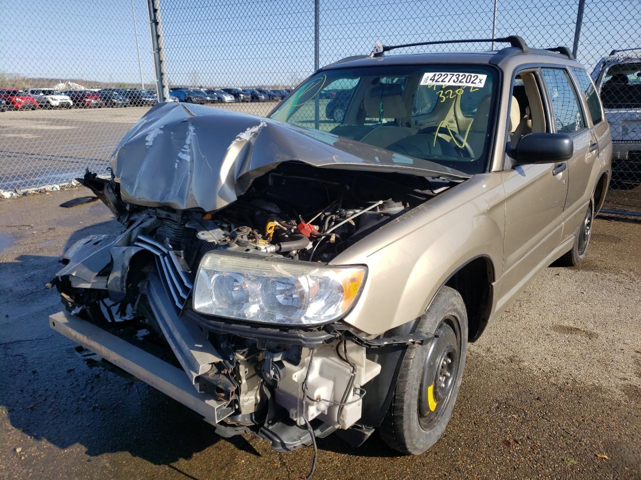 Photo 2 from auction – 2008 SUBARU FORESTER 2 with VIN JF1SG63618G710525