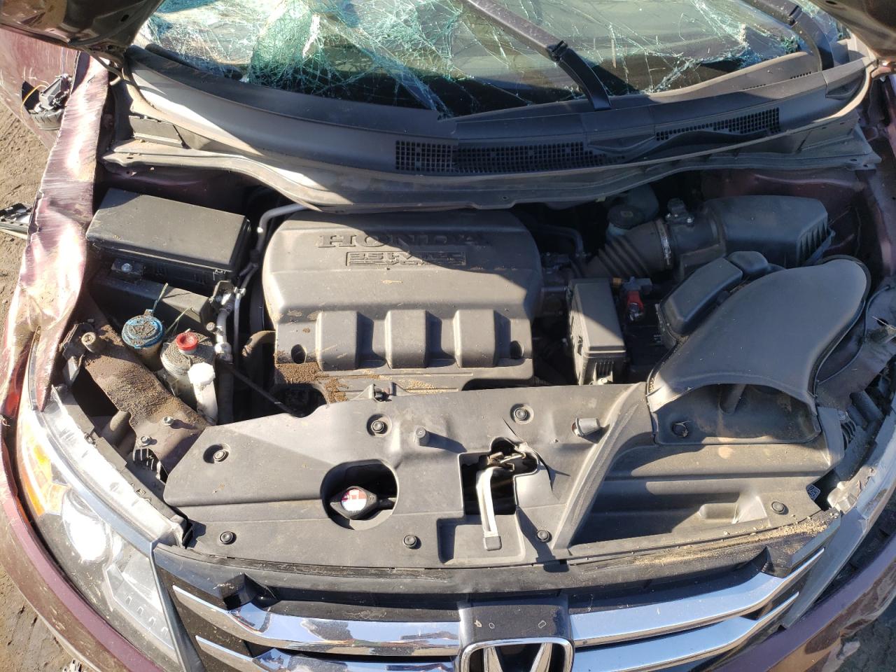 Photo 7 from auction – 2016 HONDA ODYSSEY EX with VIN 5FNRL5H61GB128747