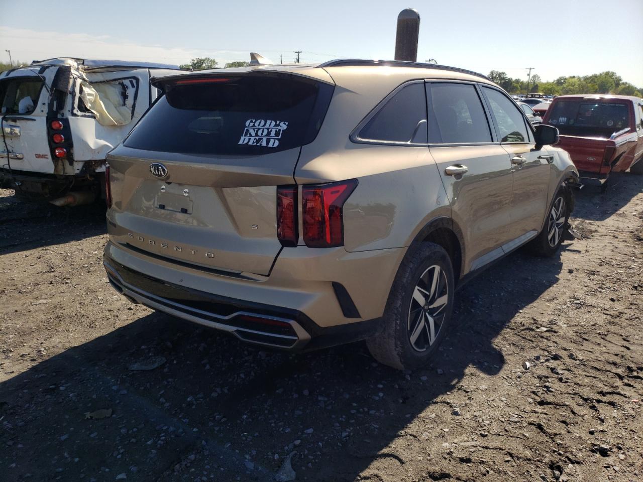 Photo 4 from auction – 2021 KIA SORENTO S with VIN 5XYRL4LCXMG020171