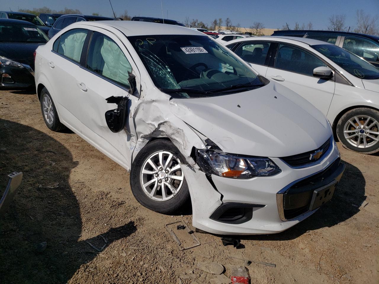 Photo 1 from auction – 2018 CHEVROLET SONIC LT with VIN 1G1JD5SH0J4116116