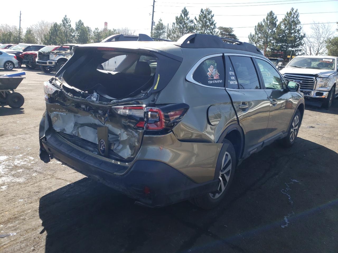 Photo 9 from auction – 2021 SUBARU OUTBACK PR with VIN 4S4BTADC2M3219312