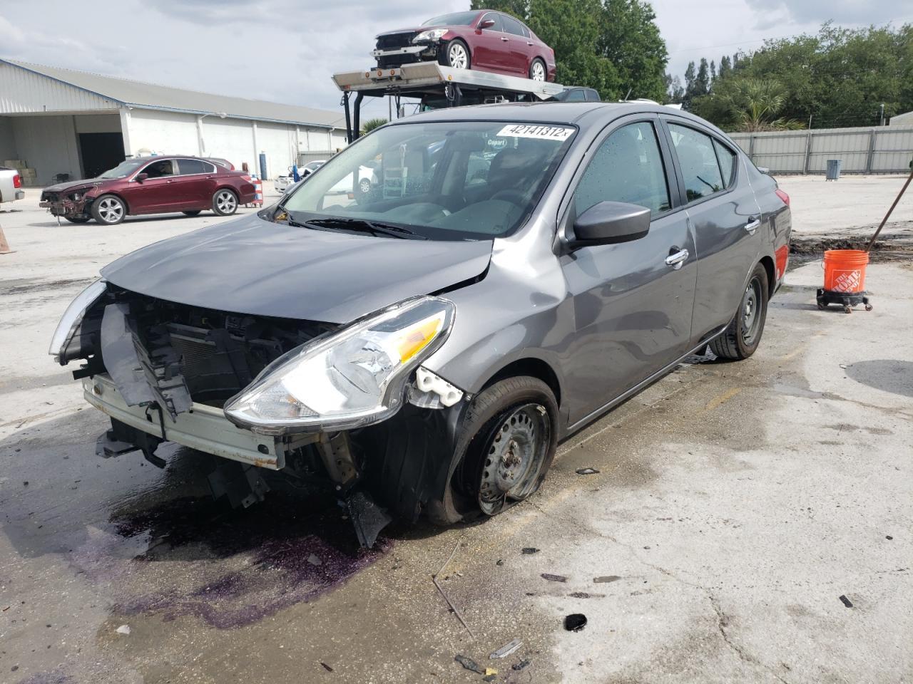 Photo 2 from auction – 2019 NISSAN VERSA S with VIN 3N1CN7AP8KL831175